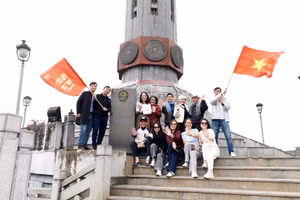 Lắp đặt bảng chip NFC check-in tại Hà Giang.