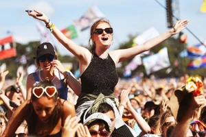 Lễ hội Glastonbury chú trọng bảo vệ môi trường. Ảnh: GETTY IMGAES