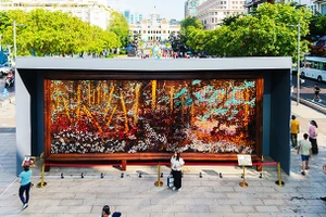 Một góc triển lãm.