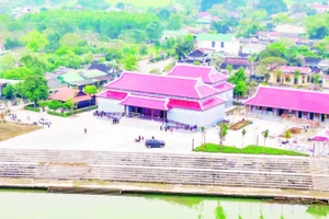 Khu lưu niệm Tổng Bí thư Lê Duẩn được bảo tồn, tôn tạo khang trang.