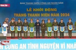 Lễ khởi động Tháng Thanh niên năm 2024 trong Công an Nhân dân
