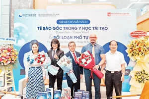 European Wellness ra mắt sách về tế bào gốc và tự kỷ tại Việt Nam.