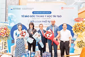 European Wellness ra mắt sách về tế bào gốc và tự kỷ tại Việt Nam.