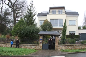 Nơi lưu trú của Đoàn đàm phán Chính phủ Cách mạng lâm thời Cộng hòa miền nam Việt Nam ở thành phố Verrières-le-Buisson. (Ảnh KHẢI HOÀN)