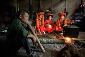 Người Pà Thẻn. (Ảnh: TRẦN THÀNH ĐẠT)