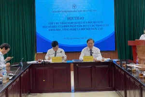 Toàn cảnh hội thảo.