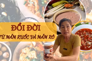 Đổi đời từ mắm ruốc và mắm rò