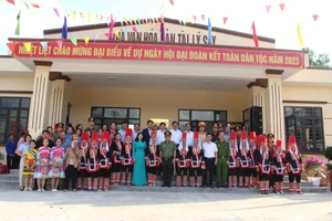 Công trình Nhà Văn hóa bản Tài Lý Sáy, xã Quảng Lâm (Đầm Hà).