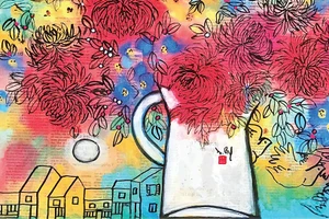 Minh họa trang thơ: Đặng Dương Bằng