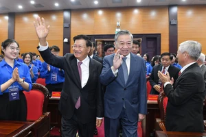 Tổng Bí thư, Chủ tịch nước Tô Lâm và Tổng Bí thư, Chủ tịch nước Lào Thongloun Sisoulith.