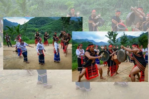 Độc đáo nghệ thuật cồng chiêng của dân tộc Cor