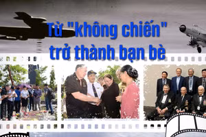 Từ "không chiến" trở thành bạn bè 