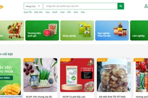 Nhiều sản phẩm nông, lâm, thủy sản và OCOP đã được đưa lên sàn thương mại điện tử Buudien.vn.