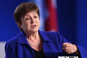 Tổng Giám đốc IMF Kristalina Georgieva. (Ảnh: AFP/TTXVN)