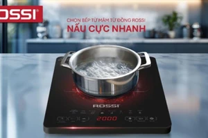 Chọn Bếp từ mâm từ đồng ROSSI, nấu cực nhanh