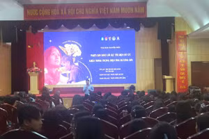 Sự kiện là một trong nhiều hoạt động ý nghĩa nhân dịp kỷ niệm 50 năm giải phóng miền Nam, thống nhất đất nước 30/4/1975. (Ảnh: HNV)