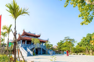 Nhà tưởng niệm Đại tướng Võ Nguyên Giáp ở làng An Xá, xã Lộc Thủy, huyện Lệ Thủy, tỉnh Quảng Bình.