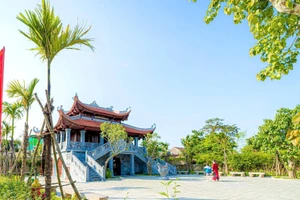 Nhà tưởng niệm Đại tướng Võ Nguyên Giáp ở làng An Xá, xã Lộc Thủy, huyện Lệ Thủy, tỉnh Quảng Bình.