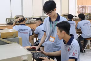 Học viên Học viện Công nghệ Bưu chính Viễn thông. (Ảnh minh hoạ: PTIT)