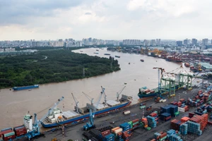 Một góc Thành phố Hồ Chí Minh. (Ảnh: THÀNH ĐẠT)