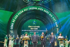 Neo Floor được công nhận Thương hiệu Quốc gia Việt Nam năm 2024