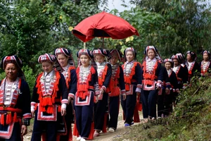 Người Dao đại bản. (Ảnh: THÀNH ĐẠT)