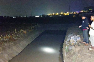 Khu vực 4 cháu bé bị đuối nước tử vong. (Ảnh: CTV)