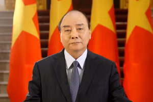 Chủ tịch nước Nguyễn Xuân Phúc. (Ảnh: TTXVN)