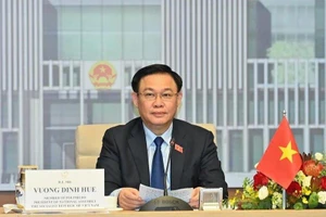 Chủ tịch Quốc hội Vương Đình Huệ.