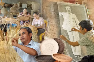 Mây tre đan Phú Vinh: Chuyện ở ngôi làng "trời phú cho bàn tay lụa"