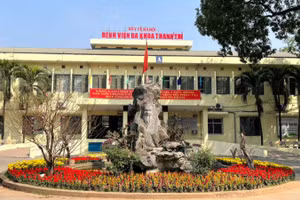 Bệnh viện Đa khoa Thanh Trì. (Ảnh: Baodautu.vn)