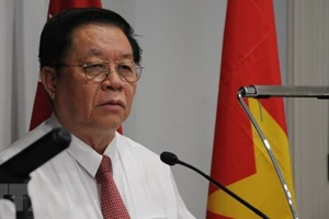 Trưởng Ban Tuyên giáo Trung ương Nguyễn Trọng Nghĩa phát biểu tại Hội thảo "Đóng góp của Chủ tịch Hồ Chí Minh và Tổng tư lệnh Fidel Castro đối với tình anh em Việt Nam-Cuba".