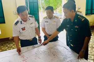 Lực lượng tham gia tìm kiếm cứu nạn trên biển mở rộng khu vực tìm kiếm người mất tích.