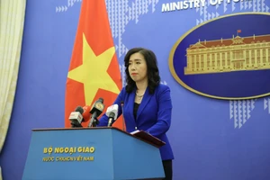 Người Phát ngôn Bộ Ngoại giao Lê Thị Thu Hằng.