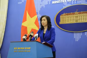 Người Phát ngôn Bộ Ngoại giao Lê Thị Thu Hằng.