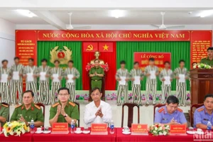 Lễ công bố Quyết định đặc xá năm 2025 của Chủ tịch nước cho các phạm nhân đủ điều kiện.