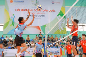 Thi đấu môn bóng chuyền ngày 03/8/2024