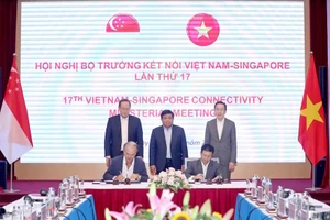 Hội nghị Bộ trưởng lần thứ 17 về Kết nối kinh tế Việt Nam-Singapore.