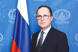 Đại sứ Nga tại Việt Nam Gennady Bezdetko. (Ảnh: baoquocte.vn)