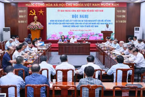 Toàn cảnh Hội nghị.