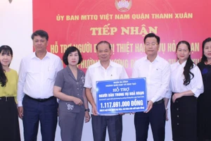 Hỗ trợ gia đình các nạn nhân vụ cháy hơn 1,1 tỷ đồng.
