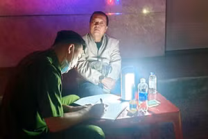 Cơ quan chức năng lập hồ sơ xử lý vi phạm đối với ông Thắng.