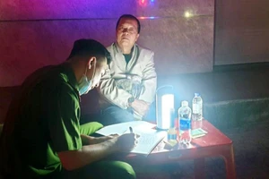 Cơ quan chức năng lập hồ sơ xử lý vi phạm đối với ông Thắng.