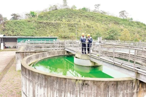 Trạm xử lý nước thải-khu công nghiệp Tằng Loỏng, huyện Bảo Thắng, tỉnh Lào Cai.