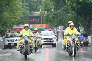 Công an tỉnh Cao Bằng ra quân bảo đảm trật tự, an toàn giao thông trong dịp nghỉ lễ Quốc khánh 2/9 và “Tháng cao điểm an toàn giao thông cho học sinh đến trường-tháng 9”.