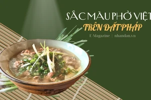 Sắc màu phở Việt trên đất Pháp