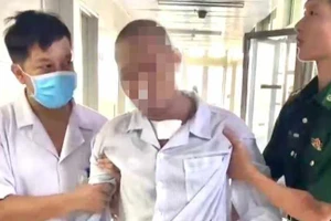 Bệnh nhân N.V.C đã có thể đi lại được.