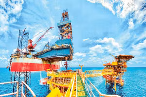 Giàn CTC-2 mỏ Cá Tầm được đưa vào khai thác năm 2022.