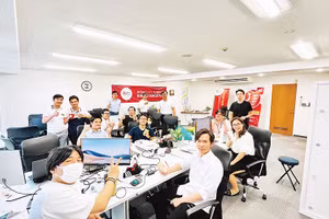 Nhiều doanh nghiệp xuất khẩu phần mềm Việt Nam tìm được cơ hội tại Nhật Bản. (Ảnh Rikkeisoft)