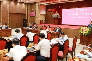 Quang cảnh Hội nghị sáng 31/8.